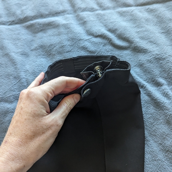 Patagonia Alpine Guide Shell Pants Womens 4 Gray Stretch Hiking Climbing Belted - Picture 5 of 5